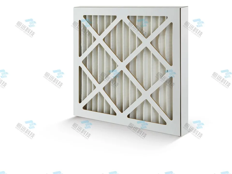 Högkvalitativt rent levande dammreduktion HVAC Furnace Air Filter Merv 8 Glasfiber Primärluftfilter