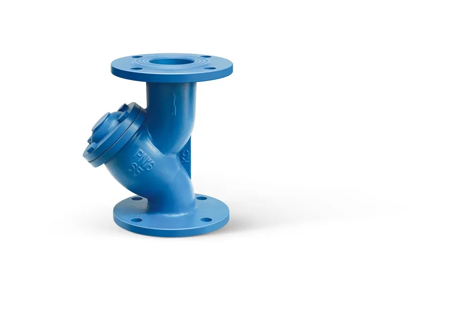 Y-typ filter duktilt järn rörledningsfilter för vattenförsörjning och brandbekämpningsteknik Smutsfilter och smutsborttagare