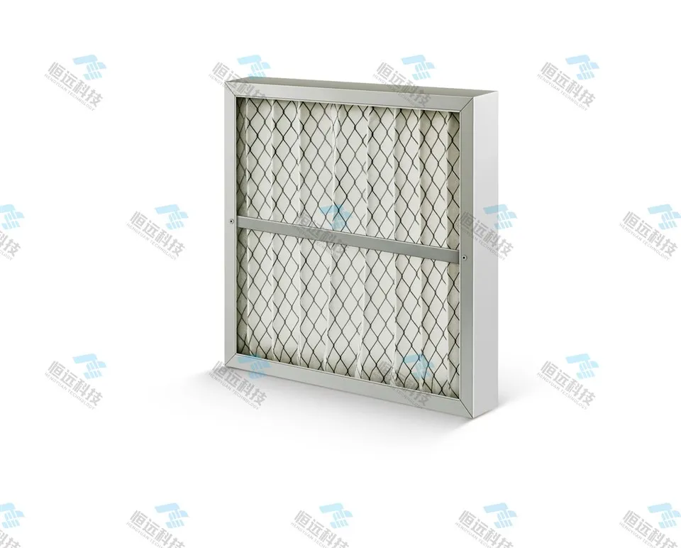 Metallplatta Dammtätt luftfilter