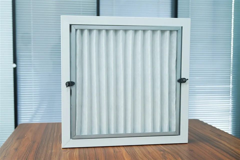 Primära effektivitetsfilter med en underram