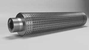 Veckade filterpatroner i sintrade rostfria stål